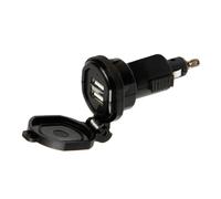 Cargador 2 USB Optiline toma mechero DIN 2700 mA 12 / 32 V