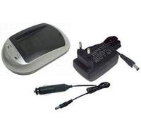 Cargador (230 VCA de entrada, 12 V- 1 A de salida) para Canon BP-208, BP-308, BP-308B, BP-308S, BP-315, Canon Elura100, FVM300, Optura 600, HR10, HV10, iVIS DC200, iVIS DC22, Optura S1, DC10, DC100, DC20, DC201, DC21, DC210, DC211, DC22, DC220, DC230, DC40, DC50, DC51, DC95, IXY DVM5, IXY DVS1, MVX4i, MVX1Si, MVX430, MVX450, MVX460