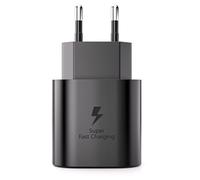 Cargador 25W Carga Rapida, Enchufe Cargador Rapido USB C para iPhone, Samsung Galaxy S26 S25 S24 S23 S22 S21 S20 Plus/FE/Ultra, Note 20, A14 A15 A25 A34 A40 A53 A54 A55 A57, M53, Cargador Tablet