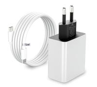 Cargador 30W USB-C Carga Rápida,Compatible con Google Pixel 8, Pro8, 6a, 7a, 7Pro, 7 Pixel, 6Pro, 6, 5a, 5, 4a, 4XL, 3a, 3XL, 2XL, Cargador Tipo C con Cable USB C 2M