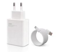 Cargador 33W Carga Rápida y Cable USB C 2M compatible con XiaoMi Redmi | Adaptador Pared Carga Inteligente pare 14, 13, 12, 12t, 12s, 11, 11s, Pro, Plus, Nota K60, K50, Poco X6, F5, X5