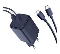 Cargador 3MK 45W USB/C con Cable de 1.2m Negro