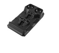 Cargador 4 en 1 para PS Move/PS4 Controller Gamepad Alimentado por Host USB, Base de Carga rápida, con indicador de Estado de Carga, Organizador de Controladores