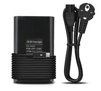 Cargador 65W USB C para DELL XPS 12 13 15 Latitude Ordenador Portatil