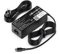 Cargador 65W USB C Portátil Compatible con HP Elitebook X360 830 840 1030 1020 1040, Chromebook X360, Spectre X360, ProBook X360, Pavilion x2, Envy X360, Type-C Adaptador Alimentación
