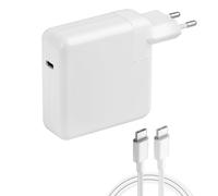 Cargador 67W para MacBook MacBook Pro 13/14/15/16 Pulgadas 2024/2023/2022/2021, MacBook Air M1/M2/M3/M4, iPad Pro/Air, Carga Rápido USB Tipo C para Portátil con Cable 2M / 6.6f