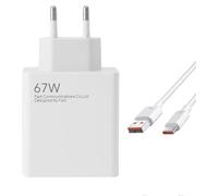 Cargador 67w para xiaomi,Cargador rápido redmi Note 14 Pro,con 6A USB C Cable 1M,Adaptador 67W para xiaomi 15 15t 14 13 12 11 10 Poco F7 Ultra X7 redmi 4 Pro,Disponible para Otras Marcas