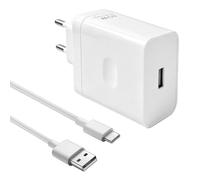 Cargador 80W SuperVooc con Cable USB-C 1M para Carga de teléfono Celular | Compatible con Find X5 Pro X3 Neo Reno 11 10 8T OnePlus 12 11 Nord 2T Realme GT Seguridad Inteligente