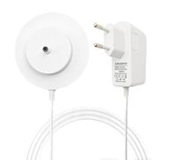 Cargador 9V 1.5A con Base de Carga para Toniebox, Adaptador de Corriente con Cable 1.8M Blanco, Entrada 100-240V EU Plug, Sustituto Seguro para Estación de Carga y Reproductor de Audio Infantil