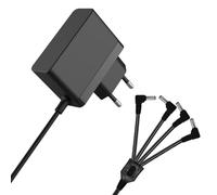 Cargador adaptador compatible con Lemax Luminoso Accesorio 44242 74295 74707 84428 94527 94563 94565 94566 Navidad Le Village Afortunado Ciudad Recargable Reemplazo 4.5V 1A Cable de Alimentación