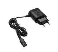 Cargador adaptador de CA con enchufe europeo for afeitadora, compatible con Philips QP2510, QP2511, QP2520, QP2521, QP2522, QP2523, QP2620, QT3900 y QT4000.