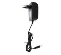 Cargador Adaptador de Corriente 2 a 5,5x2,1mm Eu 6 V | Entrada 100-240v 50-60hz, Enchufe Europeo, Negro Plástico Metal, para Tiras LED y Equipos Dc