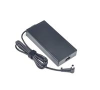 Cargador adaptador de corriente for portátil de CA de 20 V, 7,5 A, 150 W, 6,0 x 3,7 mm, compatible con Asus, TUF FX505D, FX505DT, FX505DU, ROG Strix Scar III, G531GD y G531GT.(And EU Plug)
