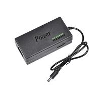 Cargador adaptador de corriente universal for portátil de 12 V/15 V/16 V/18 V/19 V/20 V/24 V CC, 4 A, 5 A, 96 W y 100 W, compatible con ASUS, DELL, Lenovo, Sony y Toshiba.(96W 12DC EU Cable)