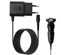 Cargador Afeitadora 15V para Philips Norelco HQ8505, 7000, 5000, 9000, 3000, MG7770, QP6530, QP6520, MG7720, BG5020, Cortapelos y Regolabarba, Cable de Carga, Adaptador para Aquatec, Arcitec