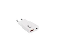 Cargador Akyga 30W USB-C USB-A PD GaN 5-20V AK-CH-27