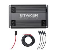 Cargador alternador Fleet 1000 compatible con generadores solares, automóviles y solares Max 1000W Cargador rápido para vehículos adecuado para caravanas de gasolina, coches diésel, barcos
