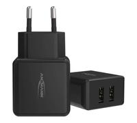 Cargador Ansmann HC212 2 Puertos USB 5V Negro Interior