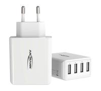 Cargador Ansmann HC430 4 puertos USB 5V Blanco
