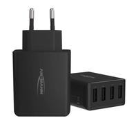 Cargador Ansmann HC430 Interior 4 Puertos USB 2.0 Negro