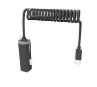 Cargador Auto Lightning 2.4A Â Negro