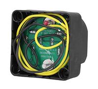 Cargador Automático de Batería Dual, Aislador de Batería Piezas de Montaje del Aislador de Batería Relé Sensible Al Voltaje de Carga Automática con 4 Tornillos X para Barcos