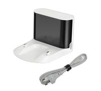 Cargador Base For Aspiradora Robótica, Compatible Con Roborock S5 MAX/S6 Pure/S6 MaxV/S8/Q5 PRO/Q7 MAX/Q8 MAX/E4/E5/S7/S7 Plus/S8(WhiteWith Cable)