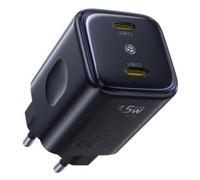 Cargador Baseus E0121F00 45W 2 Puertos USB-C Carga Rápida Negro