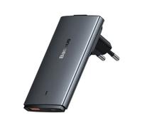 Cargador Baseus GaN5 Pro Fast 65W USB-C USB-A Gris