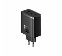 Cargador Baseus P10152301113-00 Universal 2x USB-C Carga rápida Protección avanzada Negro