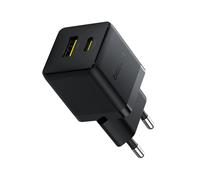 Cargador Baseus Palm Fast Charger USB-C+A 30W Cluster Negro