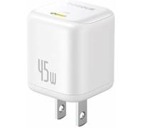 Adaptador de Corriente Baseus PicoGo GaN Ultra-Mini USB-C 45W Blanco