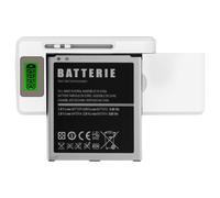 Cargador de batería universal Smartphone indicador LED + Entrada USB -