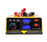 Cargador Baterias Coche,Cargador De Bateria 240W 12V / 24V 6 400Ah 20A Cargador de batería automático la Motocicleta del Coche Auto Pilas alimentación Accesorios Coches