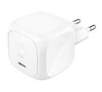 Cargador Belkin WCA011KQWH USB-C 65W Power Delivery blanco compacto