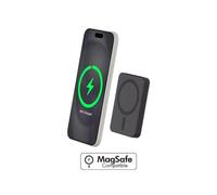 Cargador BigBen FPMSPBMINI5A15WB Powerbank 5000mAh 15W MagSafe Qi USB-C Negro