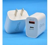 Cargador Carga Rapida 20W USB C Enchufe Rapido, Équipé de Deux câbles de Recharge Rapide de 2 mètres (Ports USB et Type-C), Compatible Avec Tous Les appareils iPhone équipés d'un connecteur Lightning