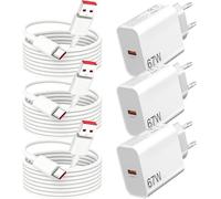 Cargador Carga Rapida 67W para Xiaomi 15T 14T Redmi Note 15 Pro 5G 14 13 12 | 3Pack Cargador USB y Cable para Xiaomi 17T 17 Ultra/15 14T,Redmi 15C 14C 13C Poco X8 X7 F8 F7 M8 M7 Enchufe Tipo C Charger