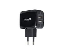 Cargador - Cargador de Pared con 2 Puertos USB, Total de 3.4 A, Ideal para múltiples Dispositivos, Compacto y versátil para Uso Diario.*