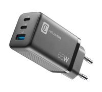 Cargador Cellular Line ACHUSBGAN3PD65WK MULTIPOWER MICRO 65W Negro