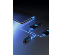 Cargador Cellularline Multipower Micro 65W ultracompacto 3 puertos USB-C GaN carga rápida