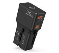 Cargador Celly MULTIPLUGSL25W Interior 25W USB-C y USB-A Negro