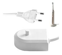 Cargador Cepillo Electrico para Philips Sonicare HX6100, Base de Carga para Cepillo de Dientes Eléctrico Compatible con HX3000 HX6000 HX8000 HX9000, Eestación de Carga Inducción Impermeable (Blanco)