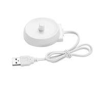 Cargador Cepillo Eléctrico USB para Oral-B Modelo 3757, Base Carga Inductiva Impermeable Compatible con P2000, P4000, P6000, P7000, D10, D12, D16, D20, D34 PRO600