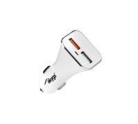 Akyga AK-CH-08 - Cargador para Encendedor de Coche (2 Puertos USB, 3 A)