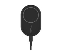Cargador coche - Belkin BoostCharge, Carga inalámbrica, Magnético, Compatible Ap