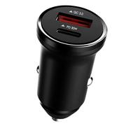 Cargador Coche Carga Rápida, 54W Carga Rapida Mechero USB C[PD30W&24W] Accesorios Coche Interior Enchufe Toma Mechero, Compatible con Phone 16/15/14/13/12, Galaxy S24/23 LG