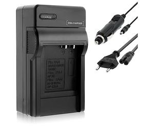 Cargador (Coche/Corriente) para Panasonic S008/BCE10E, Lumix DMC-FS3 FS5 FS20 FX30... Ver Lista