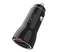 DCU Tecnologic Cargador de Coche Quick Charge 3.0 + USB-C
