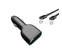 Cargador Coche DLH DY-LI4060 USB-C 78W Power Delivery y QC 3.0